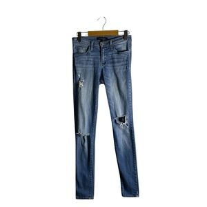 Flying Monkey Women's Skinny Distressed Denim Jean